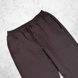 Lululemon Mens Smooth Spacer Jogger Espresso Brown Fleece‎ Pants LM5BBRS Size S
